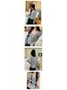 Women's Solid Color V-Neck Long-Sleeve Slim Fit Shirt, Autumn/Winter Base Layer or Outerwear, Regular Shoulder.