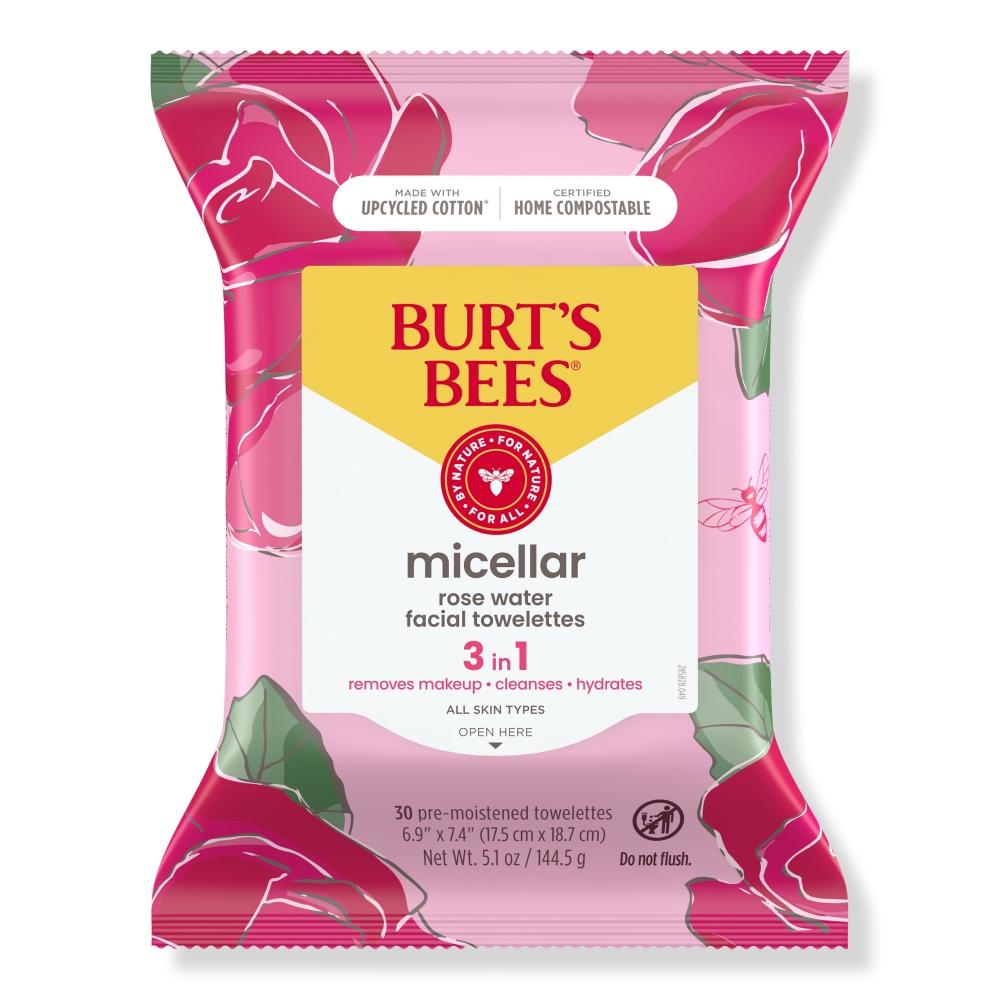 

Мицеллярные очищающие салфетки для лица Burt s Bees 3 в 1, 30 карат