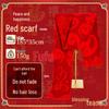 Anvelo Chinese Red Fu Character Scarf