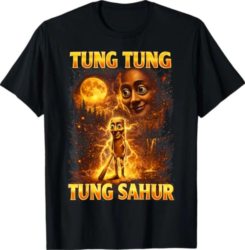 Italian Brainrot Meme Tung Tung Tung Sahur T- Shirt S