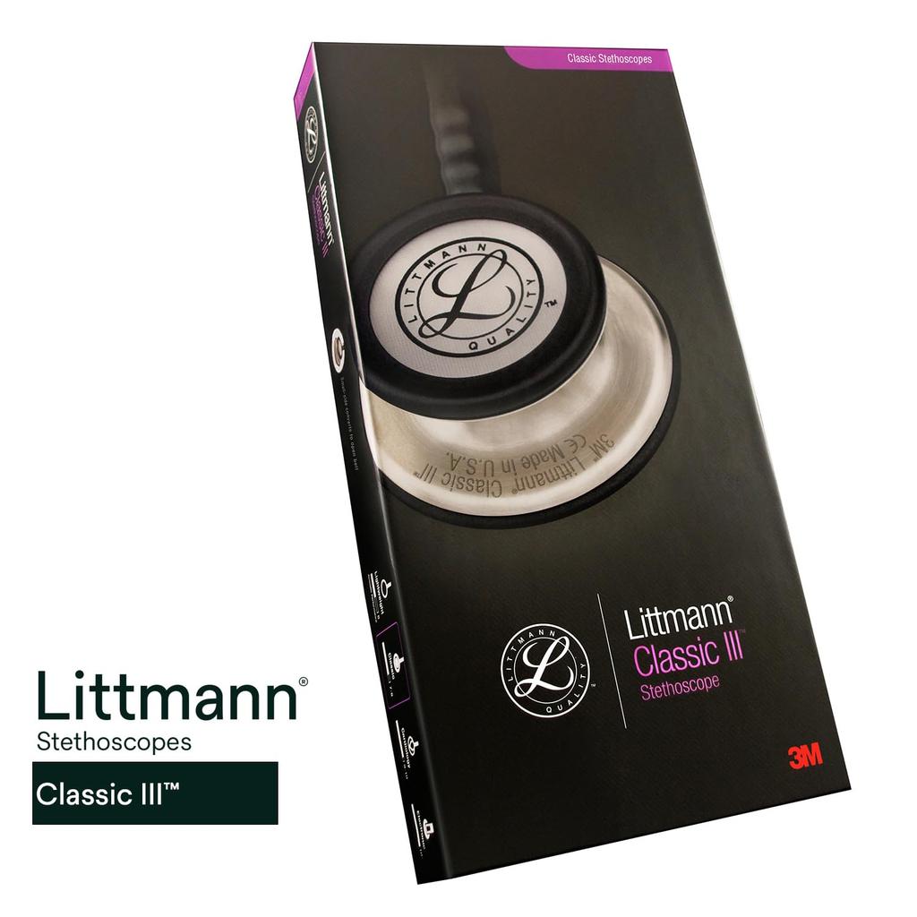 Littmann Classic III 5806 Stethoscope, Raspberry/Gold