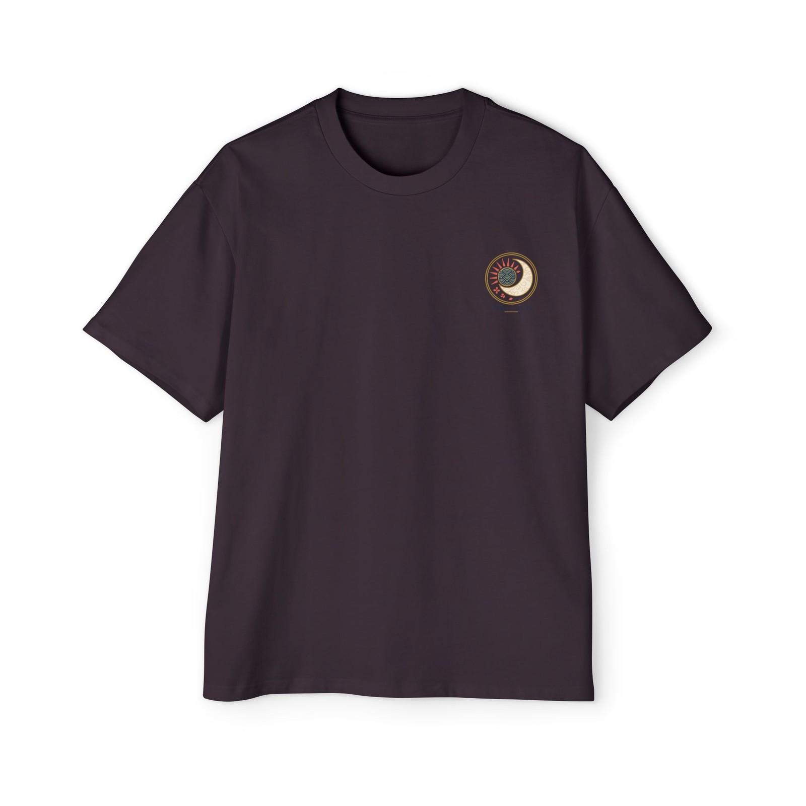 Asian Dragon Illustration Tee | Back Graphic Snake, Cherry Blossom S разноцветный