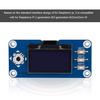 1.3 inch OLED Display HAT Expansion Board For Raspberry Pi 2B3BZeroZero W
