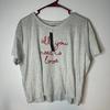 Nuovo con etichette French Connection T-shirt Ricamata ALL YOU NEED IS LOVE Taglia Media San Valentino