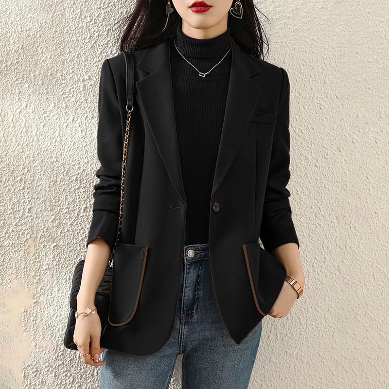 ZANZEA Women Notched Lapel Casual Long Sleeve Thin Cardigan Blazer