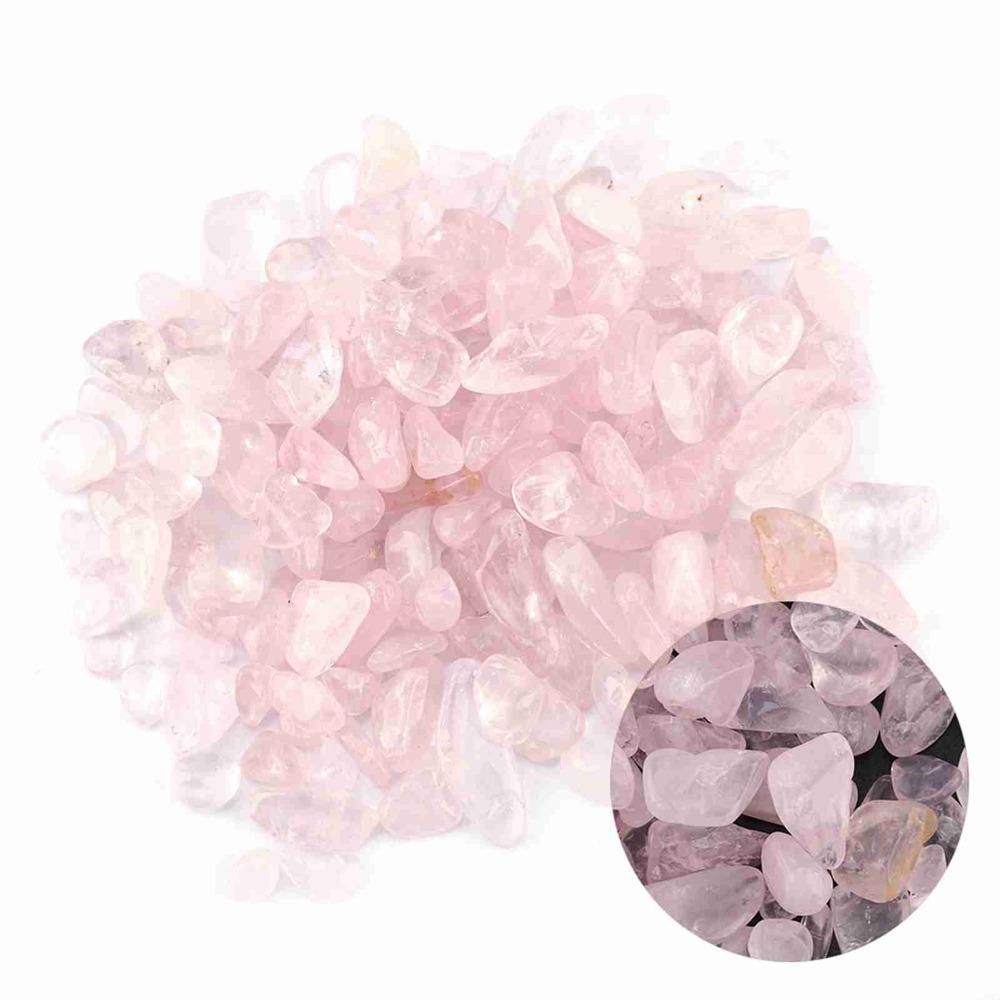 100 grams Polished Crushed Stone Fragments 5-7mm Decorative Rocks Aquarium Fish Tank