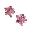 X6HE Geometric Star Studs Earrings Cubic Zirconia Gemstones In Assorted Color Comfortable All Day Wear
