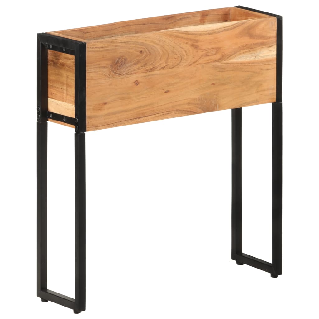 Planting Box 60x20x68 Cm Solid Acacia Wood