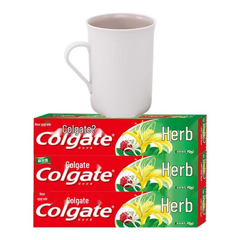 Набор Colgate Травяная зубная паста и стаканчик для полоскания рта