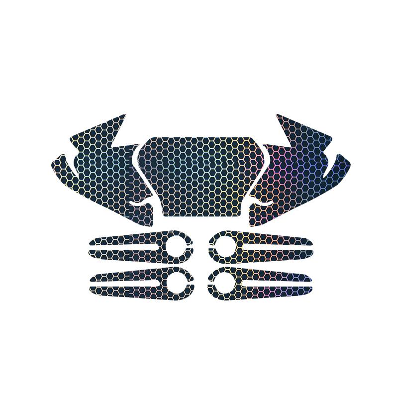 For Yamaha Tracer 9GT Tracer 9 GT Headlight Tail Light Film Modification Accessories Honeycomb Laser Protection Film Sticker