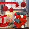 Christmas Ball 35 Pieces Holiday Ball Decor Shatterproof Baubles Ornaments For Indoor Winter Holiday Party Home Christmas Tree