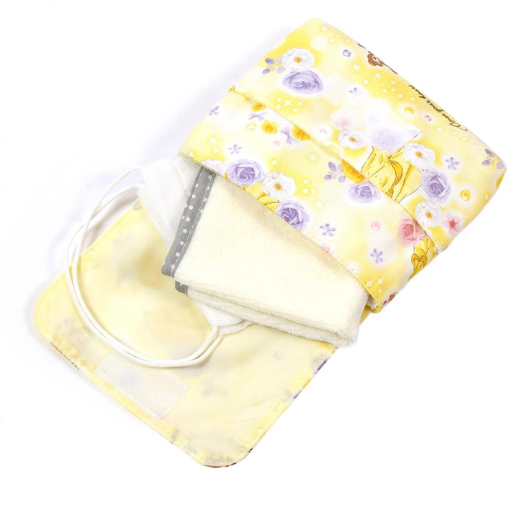 COLORFUL CANDY STYLE Disney Belle from BEAUTY AND THE Princess Set of Stylish Attached Pocket Waist N6024113 [Large] Travel/Attached Pockets, BEAST,