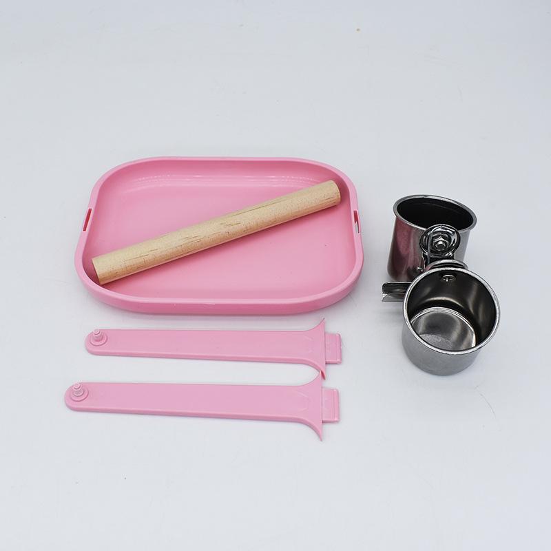 

Подставка для попугая, настольная, маленькая, подставка для птиц, палка, подставка для птиц, кормушка, платформа, подставка для обучения, палка, среда обитания, принадлежности для птиц розовый