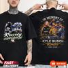 Kyle Busch #8 Rowdy Koszulka Pamięci 1985-2026 - Wyścigi NASCAR S-5XL Koszulka Unisex 2 strony