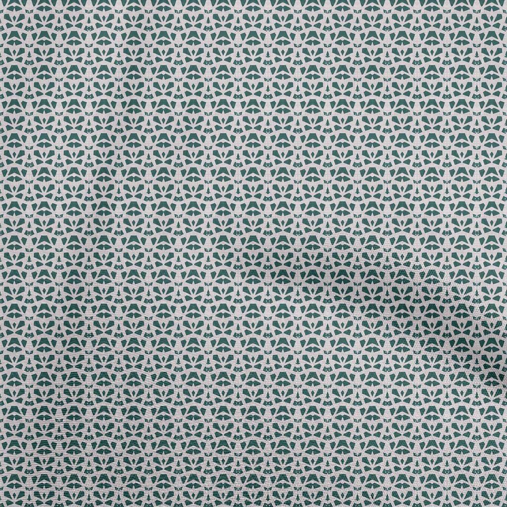oneOone Georgette Viscose Blue Fabric Leaves And Floral Sewing Craft Projects Fabric Prints By Yard 42 Inch