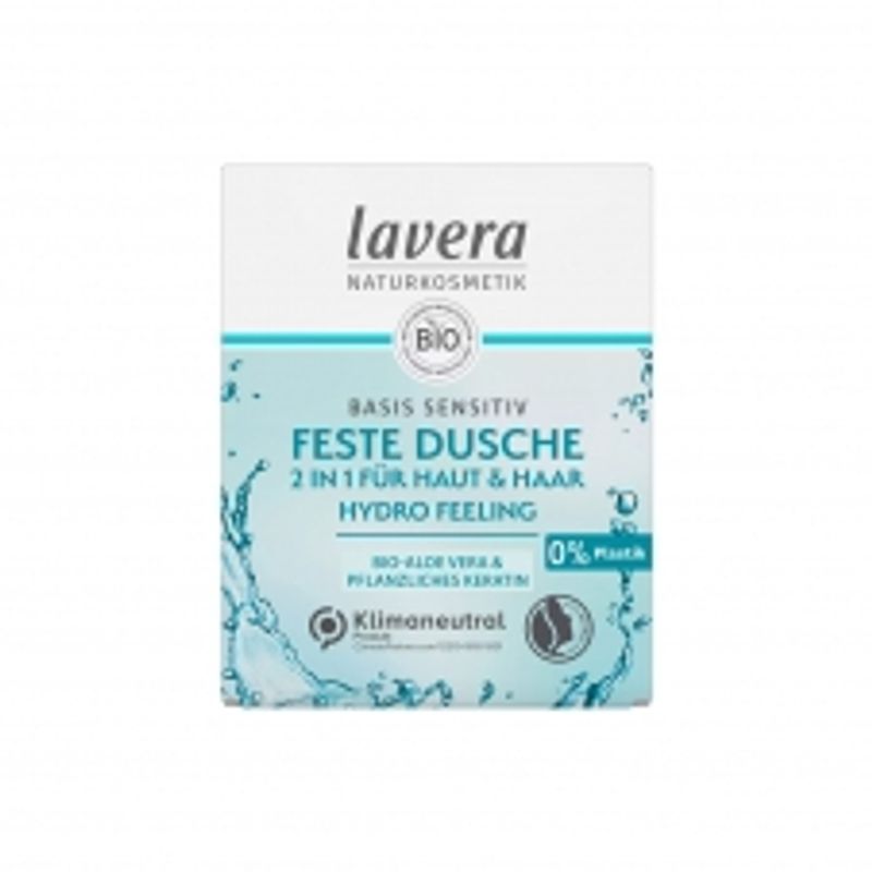 

Lavera Basis Sensitive Твердый очищающий бальзам 2-в-1 50 г