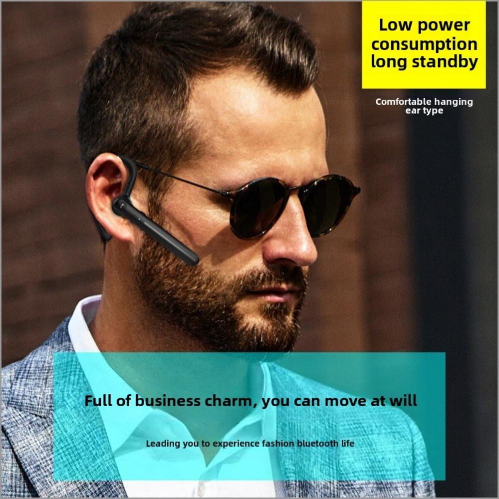 New Business Single-ear ENC Noise-cancelling Ultra Long Standby Bluetooth Headset