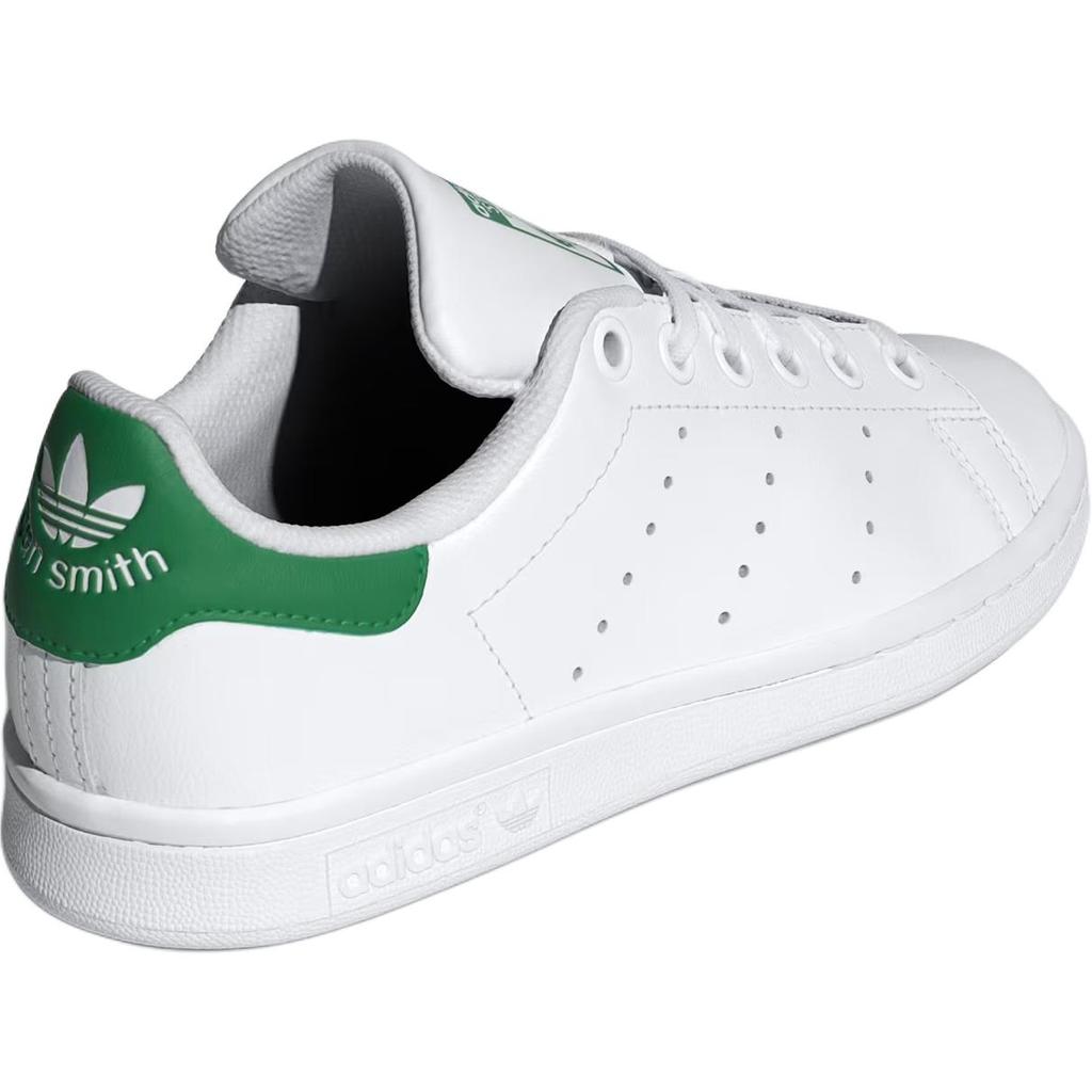 Adidas Stan Smith J White Green Kids Sneakers Cloud-White JP9710