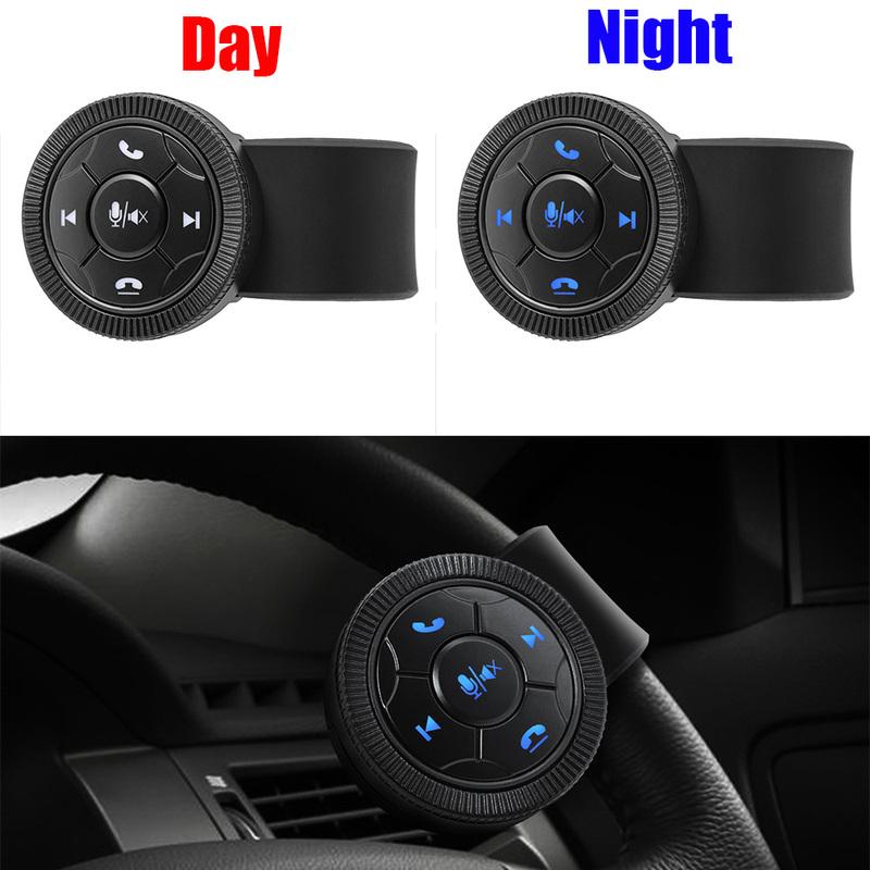6 Key Handle Remote Control Car Wireless Media Button Remote Controller Auto Steering Wheel MP3 Music Play Volume Control