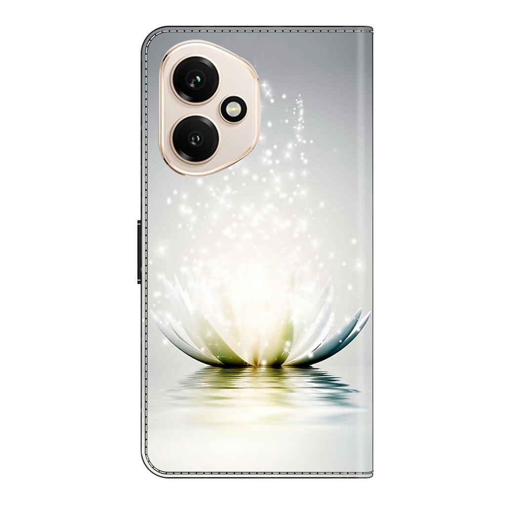 Für Honor 400 5G (Global) Hülle 3D-Muster PU-Leder Brieftasche Handyhülle mit Ständer