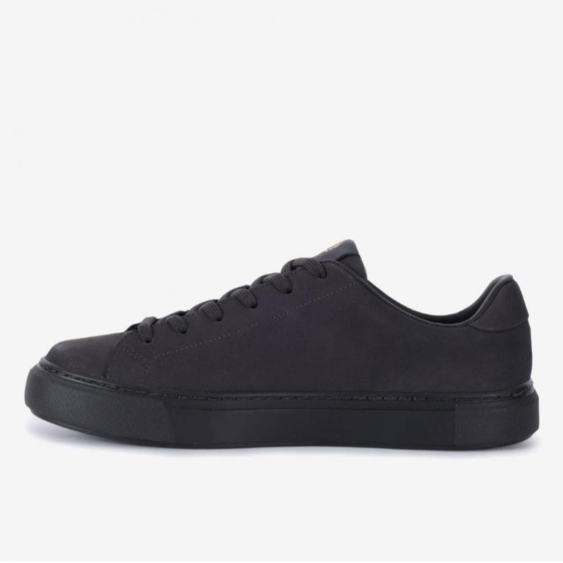 Fred Perry B71 Nubuck Black Leather Sneakers