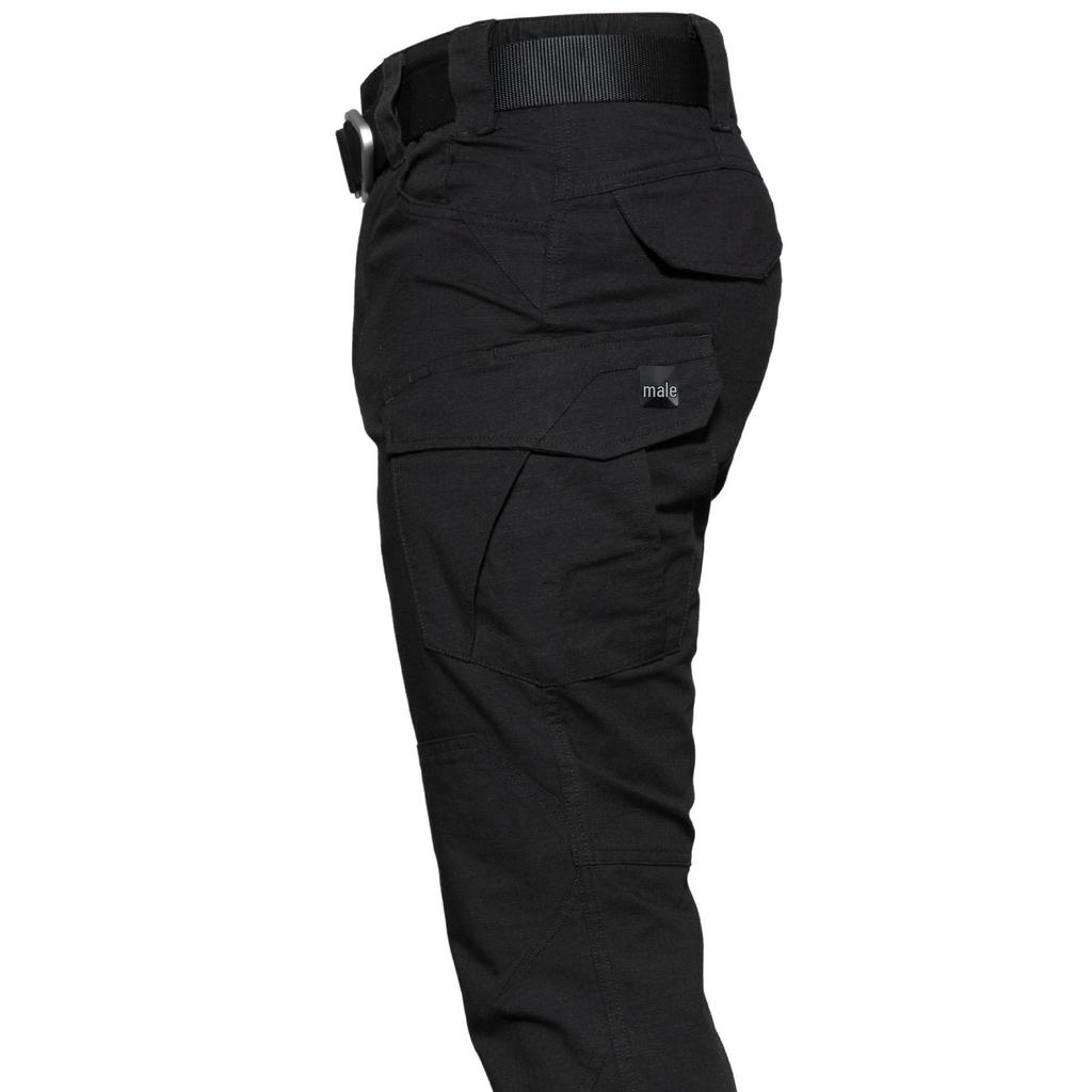 Mingpeng Thunder II Herren Elastische Taktische Wanderhose - Outdoor Cuffed Klettern Arbeitskleidung