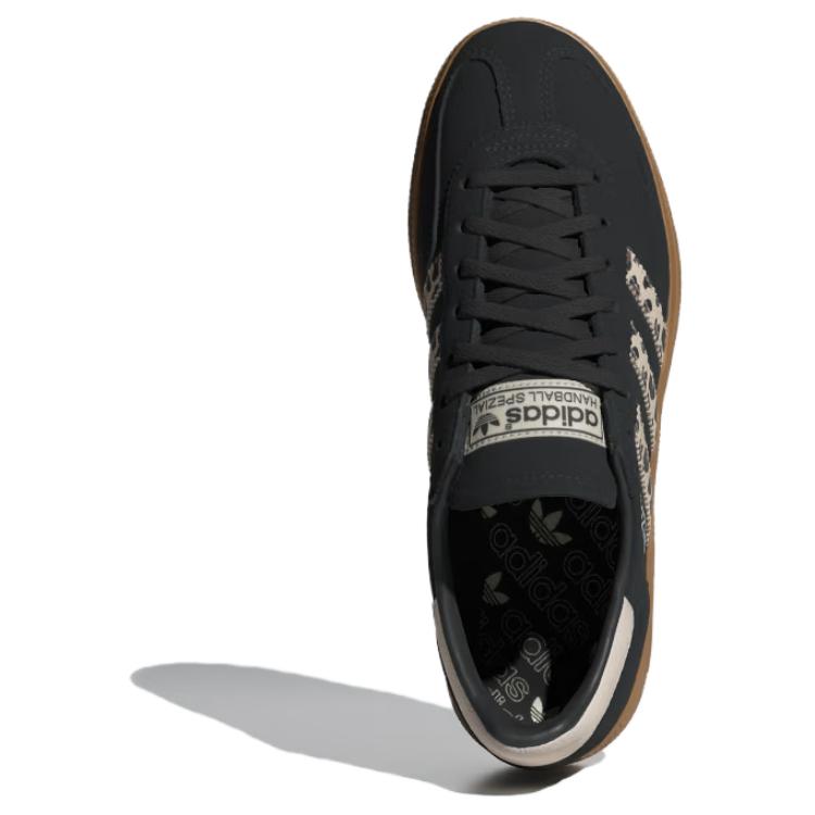 Nye Adidas Originals Handball Spezial Svart Wonder Leopard Dame JH9092