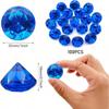 LYHLYA Paket med 100 Ädelstenar för Barn, Akryldiamanter, 25 mm, Dekorativa Diamanter, Akrylädelstenar, Falska Ädelstenar för Vasfyllning