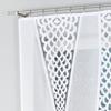 ERYKA - Ready-made jacquard panel - 160x160 cm - white