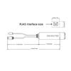Industrial 48V To 12V 1.2A Power Over Ethernet Splitter Compactly Design POE Splitters for Surveillances Camera Systems