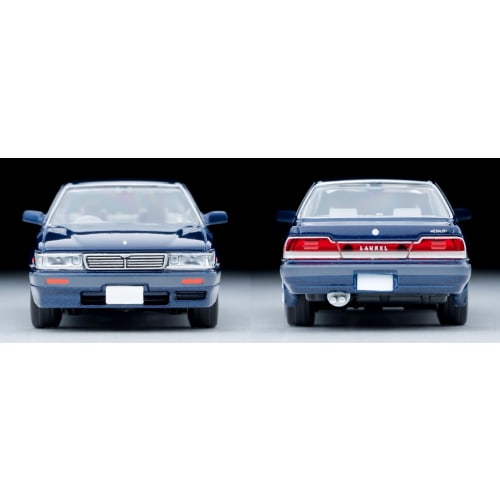 TOMYTEC Tomica Limited Vintage Neo LV-N259b Nissan Laurel Medalist (Navy, 1991 Model) - Completed