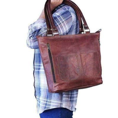 Women Shoulder Tote Only Leather Bag Shopping Shopper Handbag Crossbody