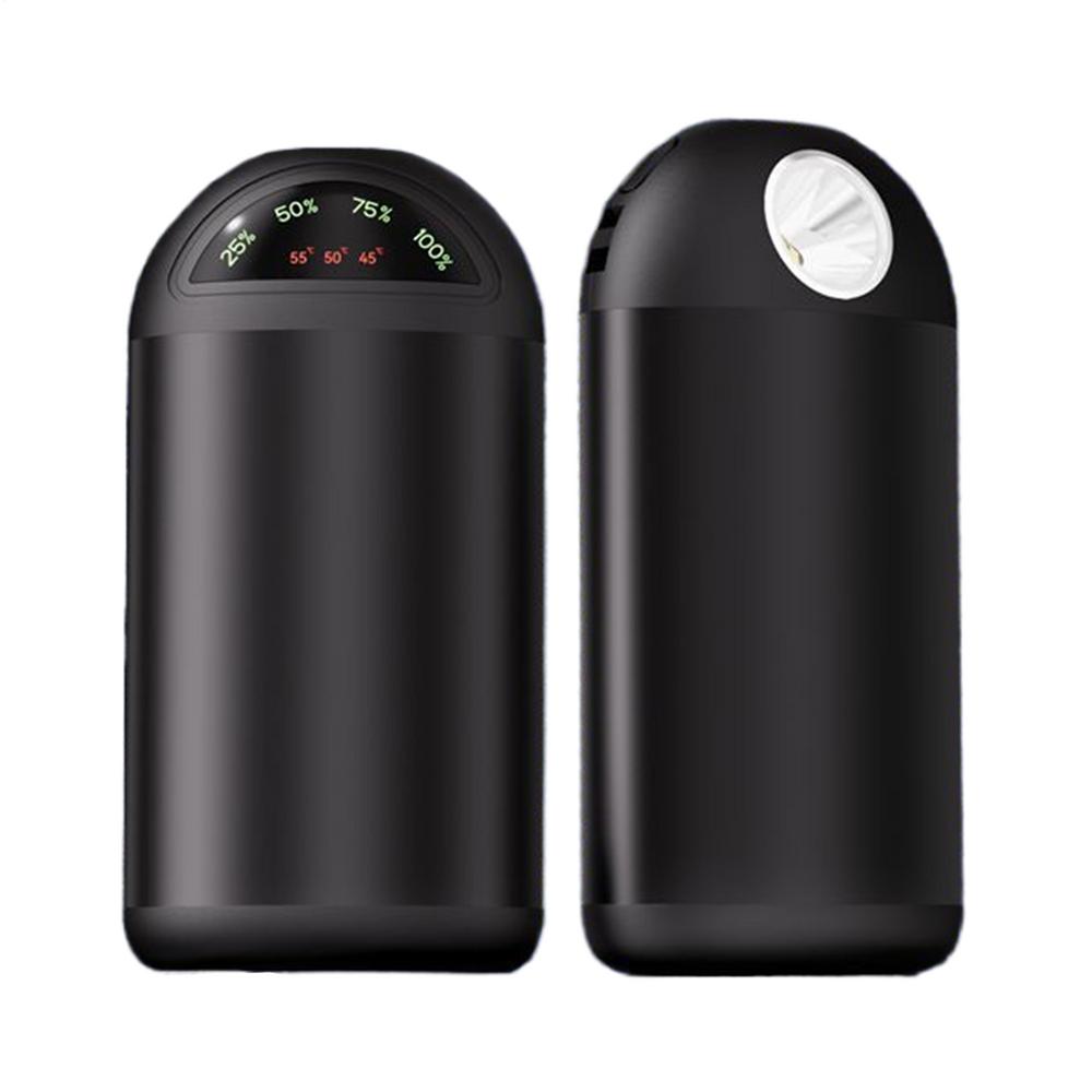 Portable 3In1 Pocket Hand Warmer Double Sided Heating Power Bank Fast Charging Function For Fishing Hiking Skiing Camping