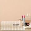 24 Slot Acrylic Lipstick Organizer - 8.3X3.5 Clear Compact Lip Gloss Perfume Sample Mascara Holder - Lipstick Storage Box Makeup Display Lip Gloss