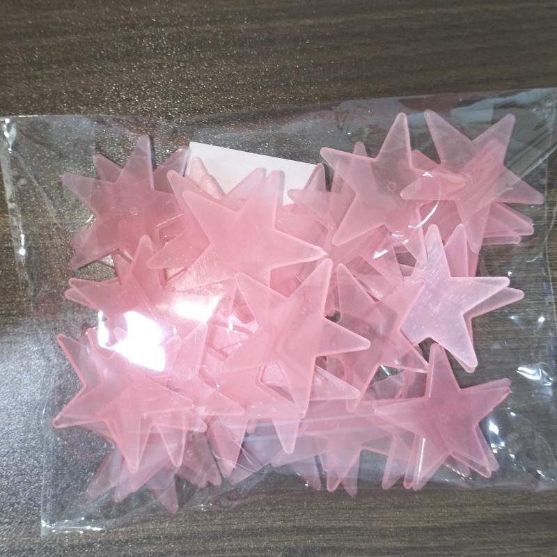 Glow-in-the-Dark Star Wall Stickers for Children's Bedroom Ceiling Decoration