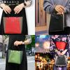 CLuaR Mini-Tragetasche mit kleiner Prägung für Herren und LR0059 Schwarz x Keil, Leder, Handtasche, Damen, (01. Greige)