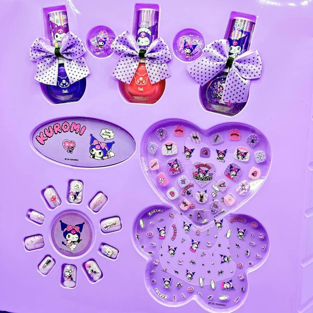Genuine Sanrio Girls' DIY Nail Art Gift Set