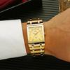 WWOOR Top Brand Luxury Steel Strap Business Quartz Watch Men Casual Waterproof Sports Watch