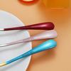 304 Stainless Steel  Spoon Coffee Spoon Round Head Spoon Dessert Mixing Spoon Kitchen Tableware Cutlery