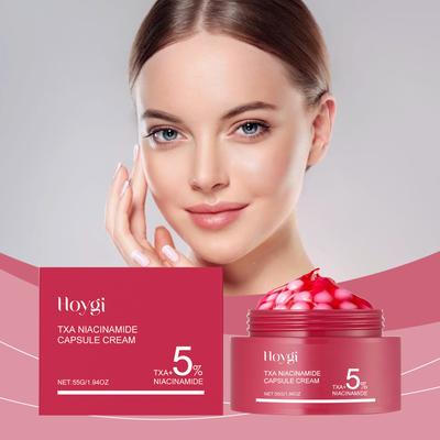 Capsula Viso Niacinamide HOYGI Crema Idratante - Idratazione Profonda, Formula Leggera ad Assorbimento Rapido con Glicerina e Niacinamide