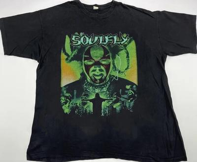 2000 Soulfly Tribe World Noise Modré Hrozny Unisex tričko QT2108