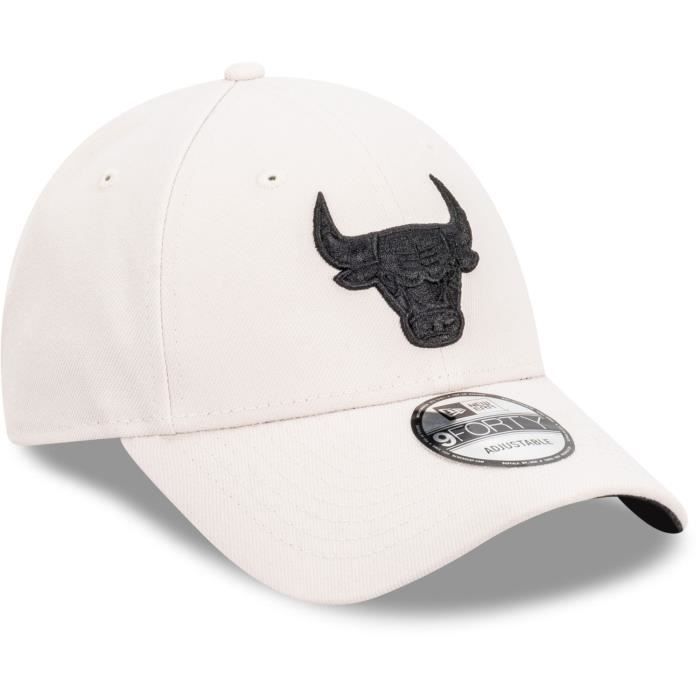 New Era 9Forty Snapback Cap - Chicago Bulls stone beige