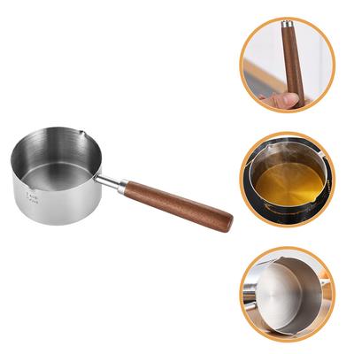 Butter Stainless Steel Small Baby Pans Ladle Spoon Cookware 304 Frothing Pitcher Mini Sauce