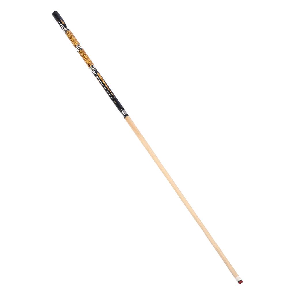 2 Sections Maple Wood Pool Cue 13MM Tip 1.45m Length 1/2 Billiard Cue Billiard Stick