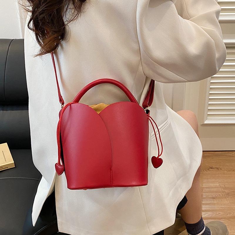 Geantă de damă Geantă crossbody Geantă de mână Geantă de umăr Geantă mică rafinată Geantă tip găleată High-end Lux ușor Nișă Drăguță