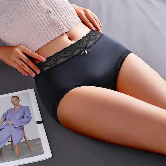 Kadınlar için seksi Dantel İç Dondurulmuş İpek Dikişsiz Külot İpeksi Dokunsal Dokunmatik Görünmez Saten Dantel Kadın İç Giyim Knickers Külot