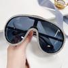 2Pcs Vintage Small Rectangle Frame Sunglasses Fashion Brand Sun Glasses Luxury Design Uv400 Shades Eyewear Women Goggles