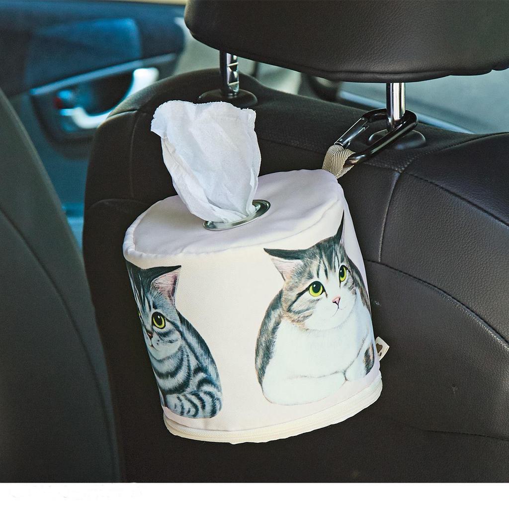 Japanese Cat Hand Warmer Paper Tissue Box Cover