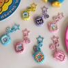 Animation Design Tamagotchi Charms Sanrio Character Collection Line My Melody Cinnamoroll HelloKitty Figure Key Ring Adorable Pendant Kid Surprise