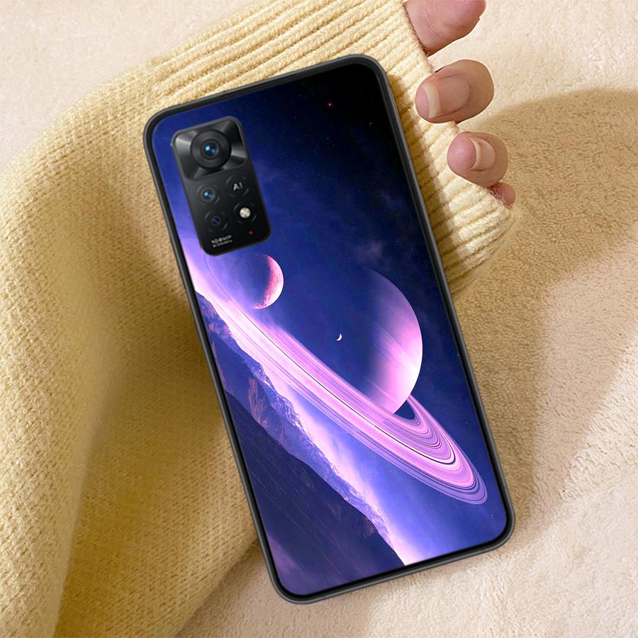 The Galaxy Phone Case For Redmi 13C 14C Note 14 13 Pro Plus 5G Clear Capa 12 12C 10A 10C 10 9A 9C 9T 9 8 Pro Cover TPU Shell Coq